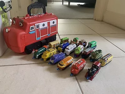 Vintage Chuggington Carry Case And Metal Diecast Trains And Tracks • $100