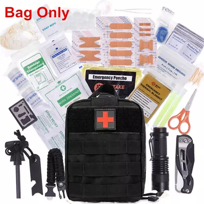 1X Tactical First Aid Kit Survival Molle Military Medical Bag Utility EMT Pouch • $10.35