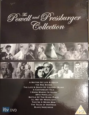 The Powell And Pressburger Collection (11xDVD)David Niven Moira Shearer Fast P+P • £25.95