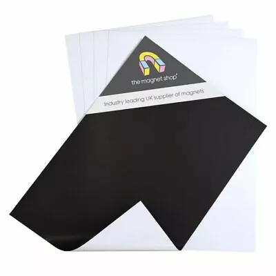 5 A4 Magnetic Inkjet Photo Paper Sheets MATT Printable Fridge Magnet Printing • £7.95