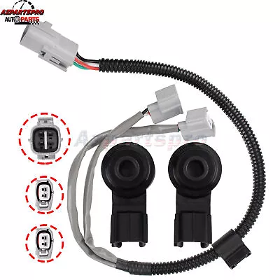 2 Knock Sensor & Harness For 2005 2006 07 2008 2009 Toyota Tundra 4.0L 4.7L 5.7L • $32.96