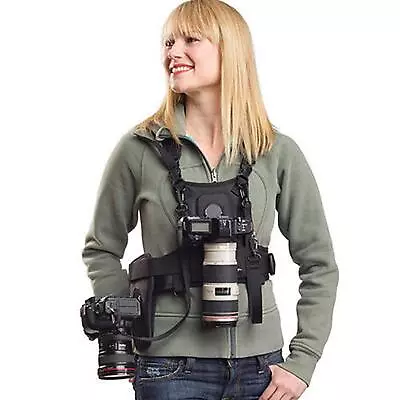 Sevenoak Dual Camera Strap SK-MSP01 Multi-purpose Strap System With Side Pockets • $49.95