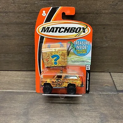 2005 Matchbox Treasure Chest Package Chevrolet Blazer #45 New • $9