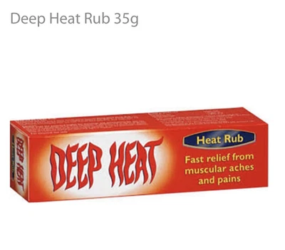£4.50 • Buy 1 X DEEP HEAT Heat Rub Effective Relief From Aches, Muscle Pain & Stiffness