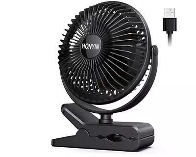 6  FAN 3-SPEED WITH CLIP-ON/3.5 Ft Cable With USB PLUG/CAR HOME RV • $24.77