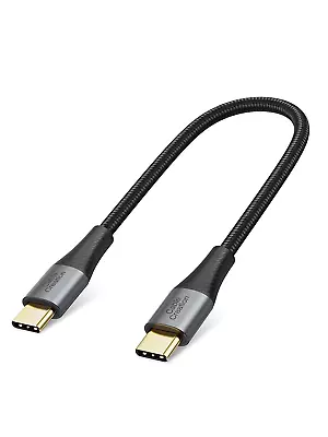 $19.82 • Buy Short USB C To USB C Cable, Cablecreation Type C Fast Charging USB C Cable 0.8FT