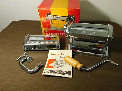 Vintage Kitchen Imperia Made In Italy Noodle Pasta Machine New Unused • $69.99