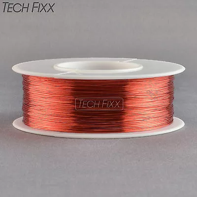 Magnet Wire 30 Gauge AWG Enameled Copper 785 Feet Coil Winding 4oz 155°C Red • $8.90