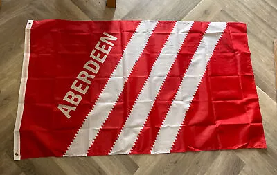 Aberdeen FC Flag 5ft By 3ft - Shirt Scarf Badge Poster Stickers • £11.99