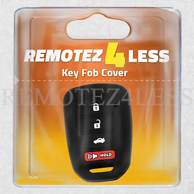 Key Fob Cover For 2014 2015 2016 2017 2018 Honda Civic Remote Case Skin Jacket • $6.95
