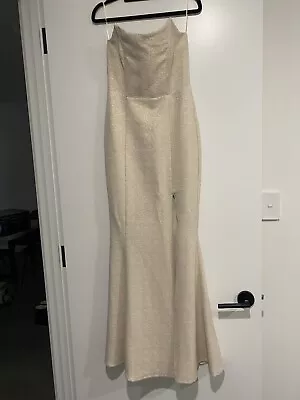 Elle Zeitoune Gold Gown • $150