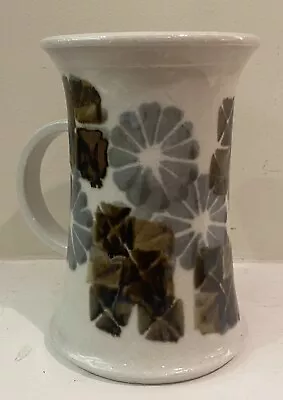 $33 • Buy Vintage Modernist Studio Pottery 6” Vase Mug  Bill Nagengast Apple Lane 1979
