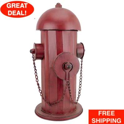 $85.99 • Buy 18 In. H Vintage Metal Fire Hydrant Medium Statue Free Standing Indoor Outdoor