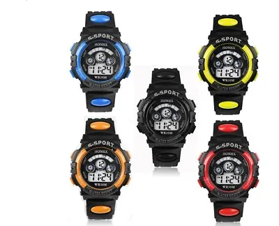 Sport Student Children Watch Kids Watches LED Digital Wristwatch • $12.15