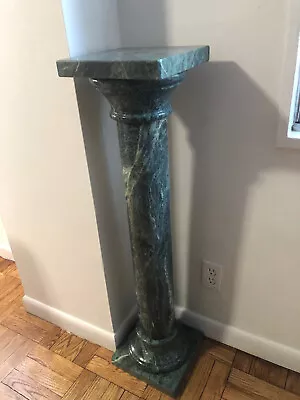 Flower Column Spinach Green Marble • $1000