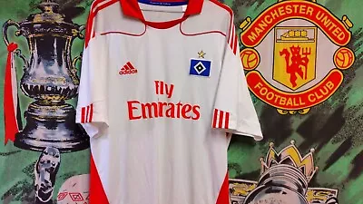£10.79 • Buy Hamburger SV (Hamburg) 2010-2011 Original Adidas Football Shirt (Adult XL)