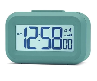 £14.95 • Buy Alarm Clock Digital 9cm Mineral Blue ACCTIM 'Kitto' LCD Luminous Display - 16239