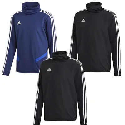 £30.99 • Buy Adidas Mens Tiro 19 Track Jacket Sweatshirt Tracksuit Full High Neck Warm Top 