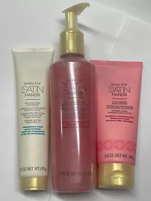 MARY KAY Satin Hands Set FULL SIZE Blissful Pomegranate FREE SHIPPING New!! • $29.90