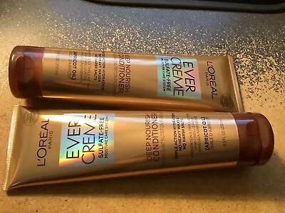 2 L'Oreal Paris Hair Expertise EverCreme Deep Nourishing Conditioner • $18.50