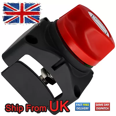 Car Marine Boat Cut Off Battery Isolator Switch Removable Knob Kill 12V/24V 300A • £11