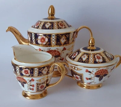 £75 • Buy Rare ~ Spode .. Imari  Lancashire Rose   Tea Set  1978,