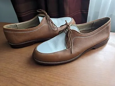 Vintage Cole Haan Leather Saddle Oxford Shoes Women's Size 7.5 • $65