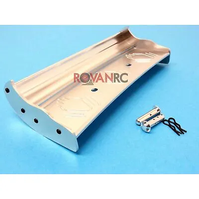 1/5 Scale Rovan Silver CNC Aluminum Wing Fit HPI Baja 5b SS 2.0 King Motor Buggy • $66.23