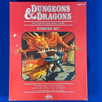 Dungeons & Dragons Red Box Starter Set 2010 Wizards Of The Coast Unpunched Euc • $59.99