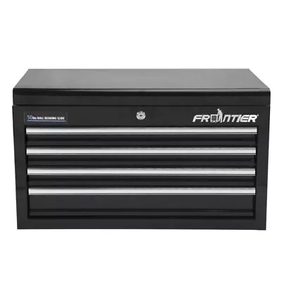 26-in 4-Drawer Tool Chest Organizer Box Black Steel  Tray Cabinet Hardware Bins • $153