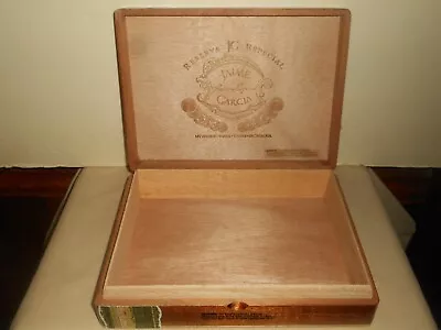 MY FATHER CIGARS JAIME GARCIA RESERVA ESPECIAL Wood Cigar Box Toro NICARAGUA • $21.95