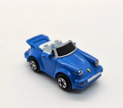 Micro Machines Blue Convertible Porsche 911 Sports Car 1987 • $5.95