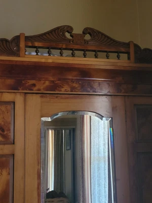 $2299 • Buy Antique Edwardian Huon Pine Wardrobe.