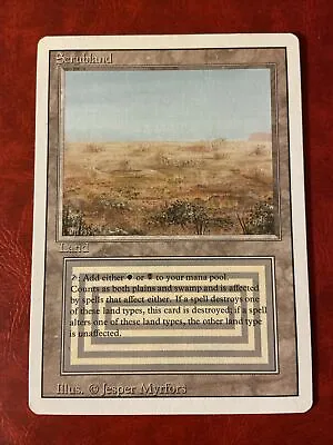 MTG Magic The Gathering SCRUBLAND Dual Land REVISED EDITION INVEST! VINTAGE! $$$ • $319.99