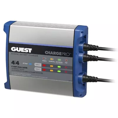 New Guest 2707A On-Board Battery Charger 8A / 12V; 2 Bank; 120V Input • $82.74