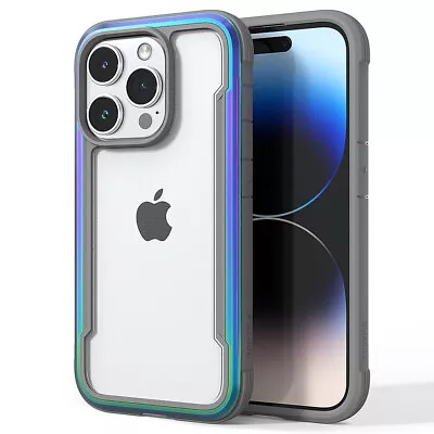 Raptic Shield Tough Rugged Rear Case ]for Apple IPhone 15 Pro Max - Iridescent • £24.95