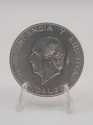 MEXICO SILVER COIN  5 Pesos 1955 ~ Silver 0.720  #2 • $45