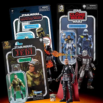 Star Wars The Vintage Collection 🤖   U-Pick  Action Figures 1/18 Scale 3.75  • $21