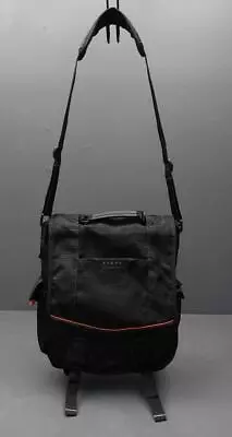 Everki Urbanite Black Nylon Vertical Messenger Work Laptop Notebook Case Bag • $49.99