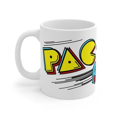 Pac-Man Arcade Ceramic Coffee Cup Mug 11oz Bally Midway NEW • $14