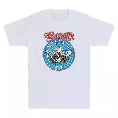 Wayne'S World Garth Algar Aerosmith Force One Vintage Short Sleeve T-Shirt • $19.99