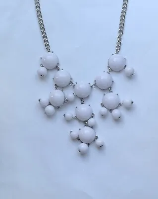 $2.99 • Buy White Bubble Necklace