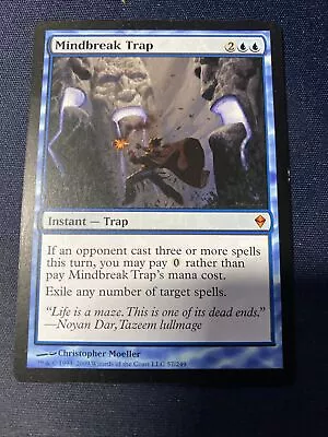 MTG Mindbreak Trap Zendikar 57/249 Regular Mythic • $36.31