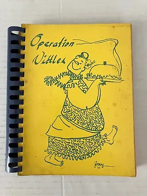 Operation Vittles Vintage Cookbook 1955 Hawaiian Auxiliary Naval Relief Society • $31.88