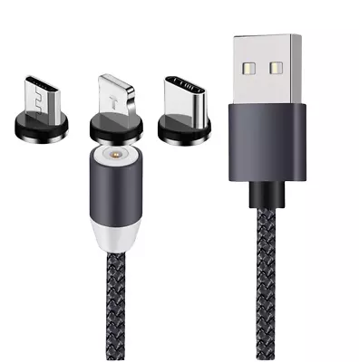 2 Meter Statik Magnetic Charging Cable For Mobile With Convenient 360° And 180° • $8.30