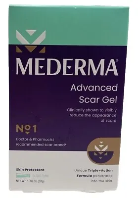 Mederma Advanced Scar Gel Skin Protectant  1.76 Fl Oz. Exp: 03/2024 • $17.95