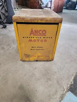 GAS STATION ANCO WIPER MOTOR DISPLAY SERVICE PARTS CABINET Countertop - Vintage • $100