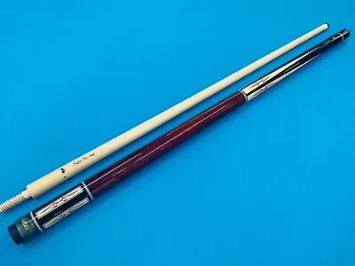CAROM CUE CENTURY # 3 WITH 12 Mm. SHAFT  **  TO PLAY 3 CUSHION BILLIARDS. • $375