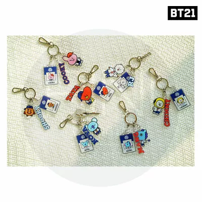 BTS BT21 Official Authentic Goods Acrylic Key Ring School Ver By Kumhong • $28.59