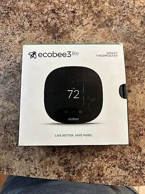 Ecobee3 Lite WiFi Smart Thermostat - Black • $14.08